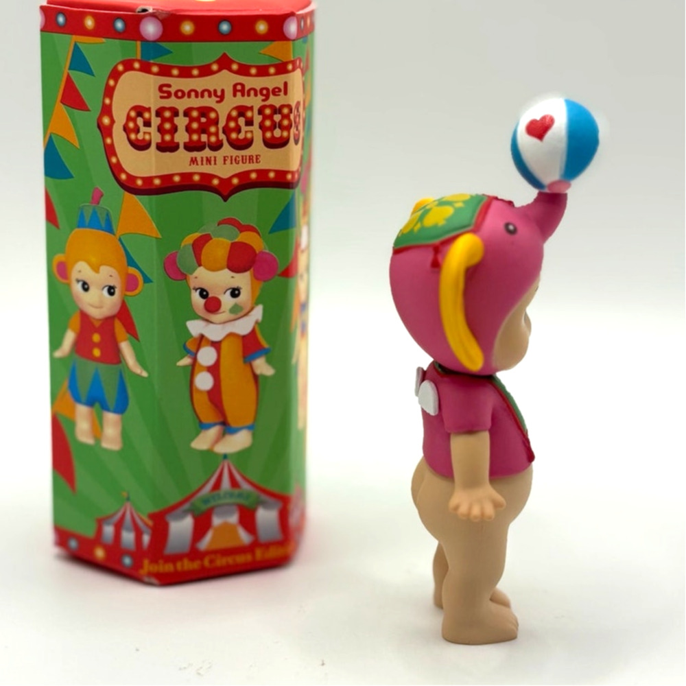 New Unbranded Mini Kewpie/Angel Figure, Circus Elephant Costume, Open Box - Picture 4 of 5